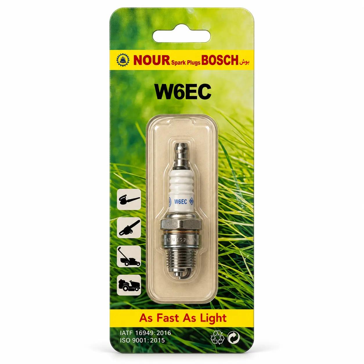 شمع پایه کوتاه کشاورزی آچار ۱۹ W6EC - تصویر 2